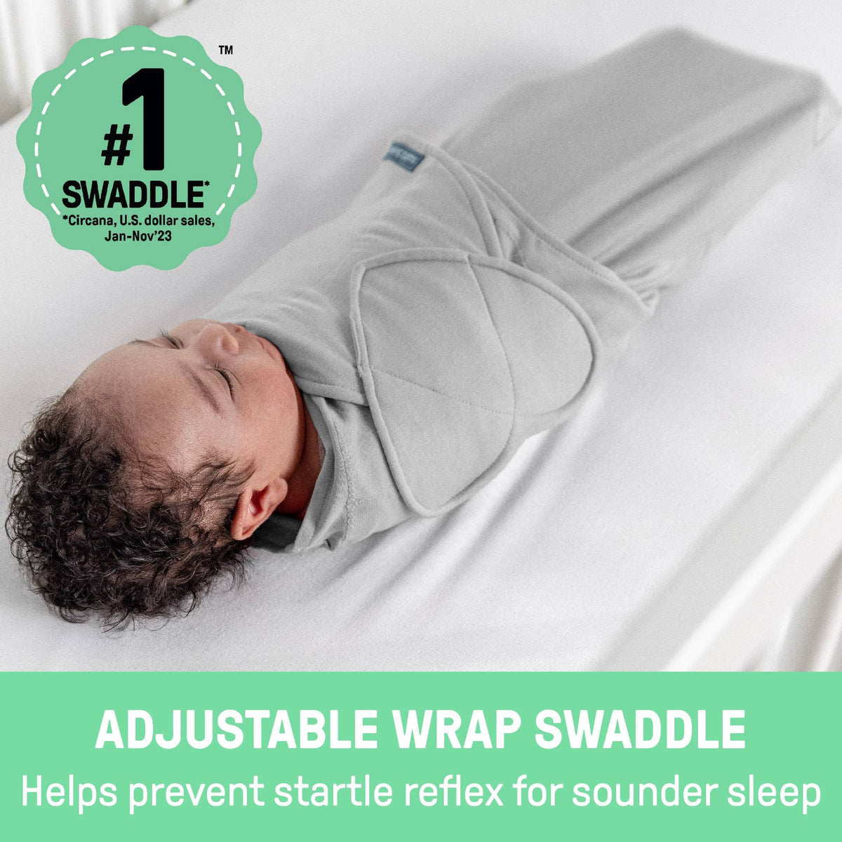 1.0 tog Cotton Swaddle 2pk - Sunset Space