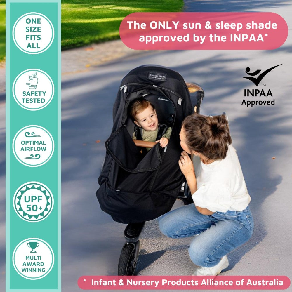Buggy Sun & Sleep Shade - Plus Extra (velcro)