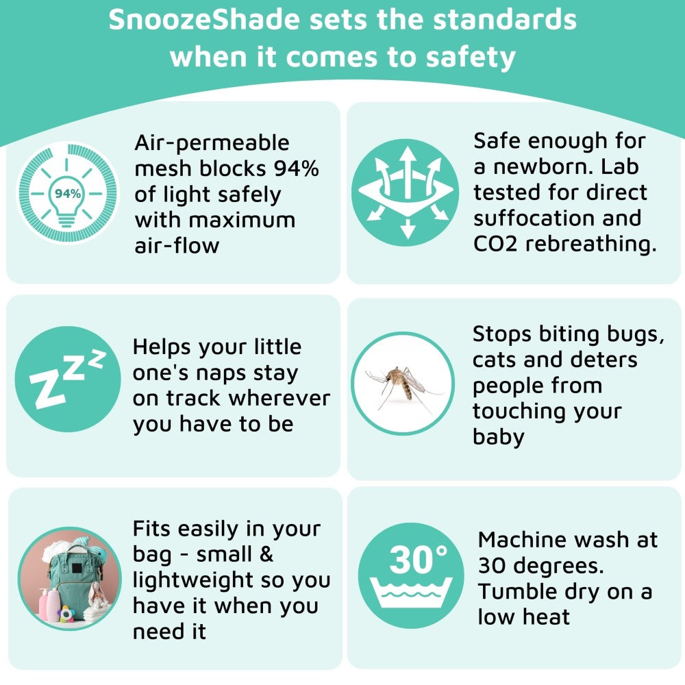 Buggy Sun & Sleep Shade - Plus Extra (velcro)
