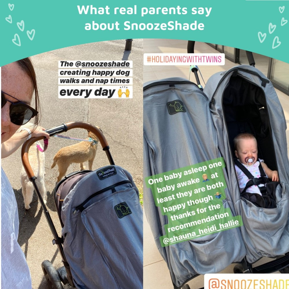 Buggy Sun & Sleep Shade - Plus Deluxe (snaps)