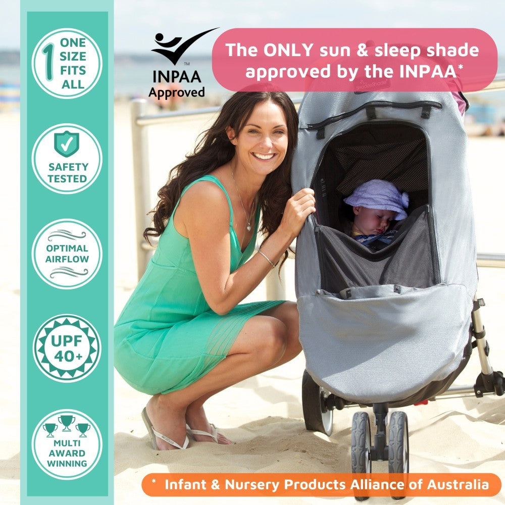 Buggy Sun & Sleep Shade - Plus Deluxe (snaps)