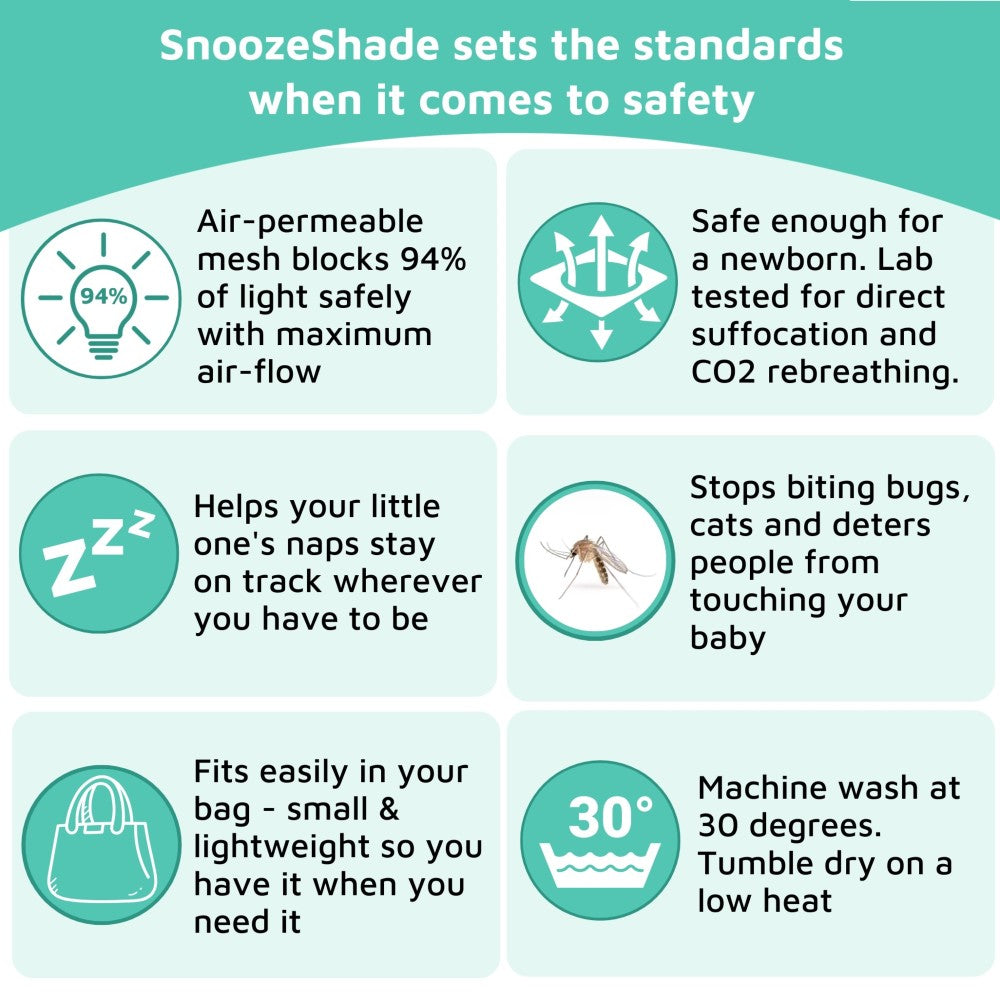 Buggy Sun & Sleep Shade - Plus Deluxe (snaps)