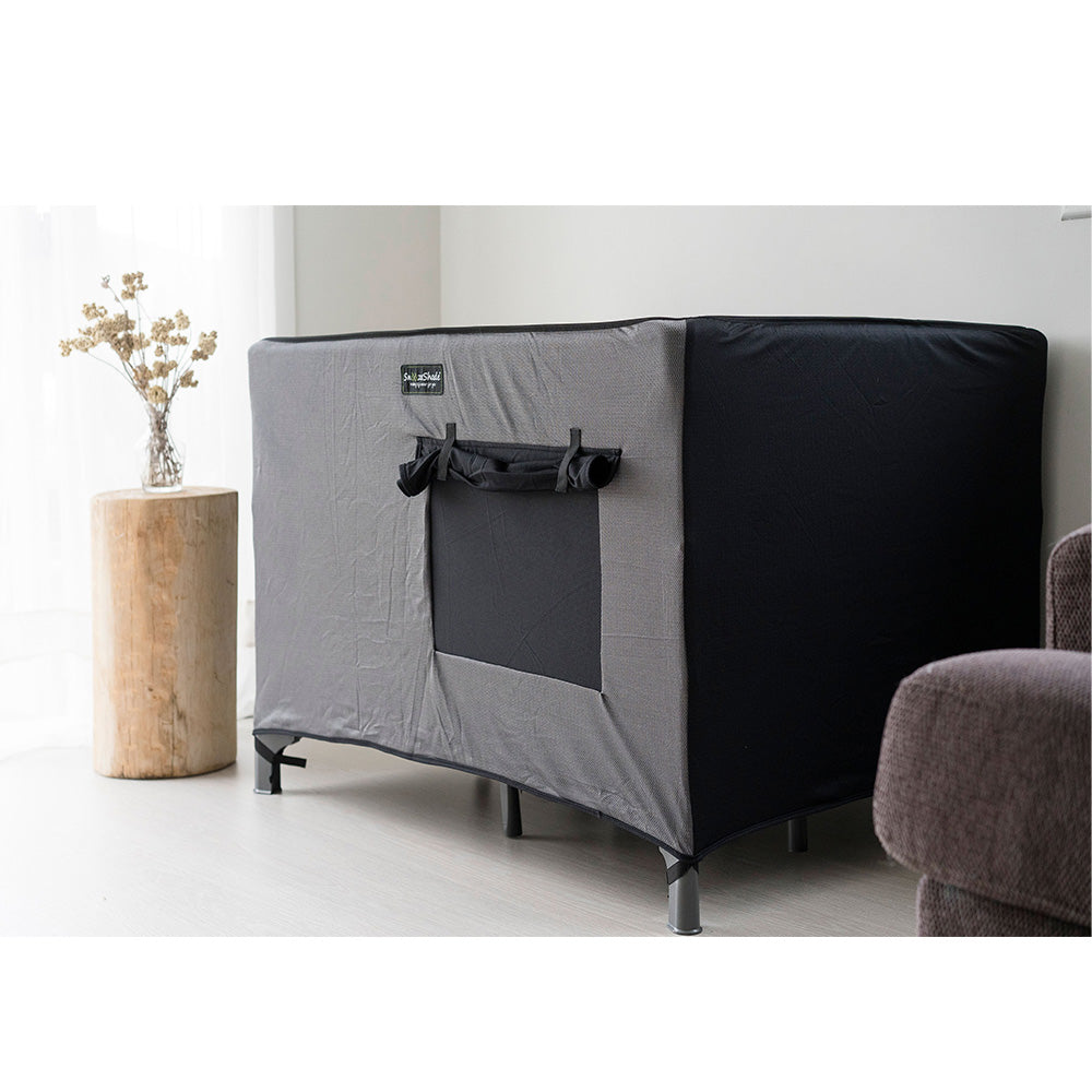 Air-Permeable Travel Cot Blackout Cover