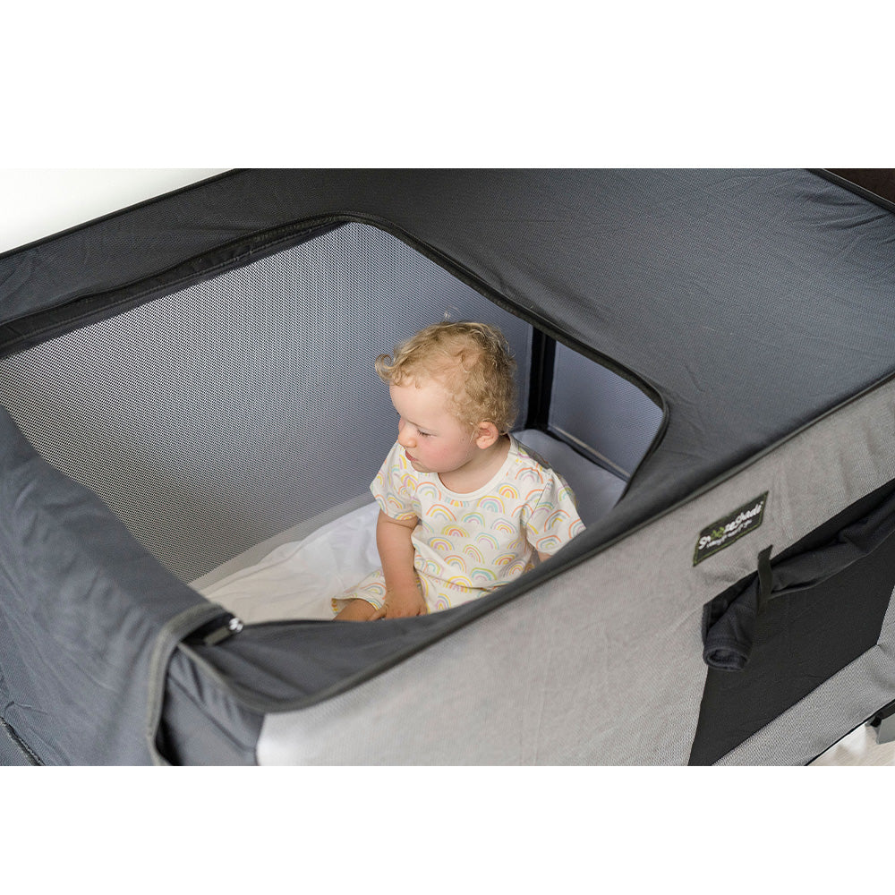 Air-Permeable Travel Cot Blackout Cover