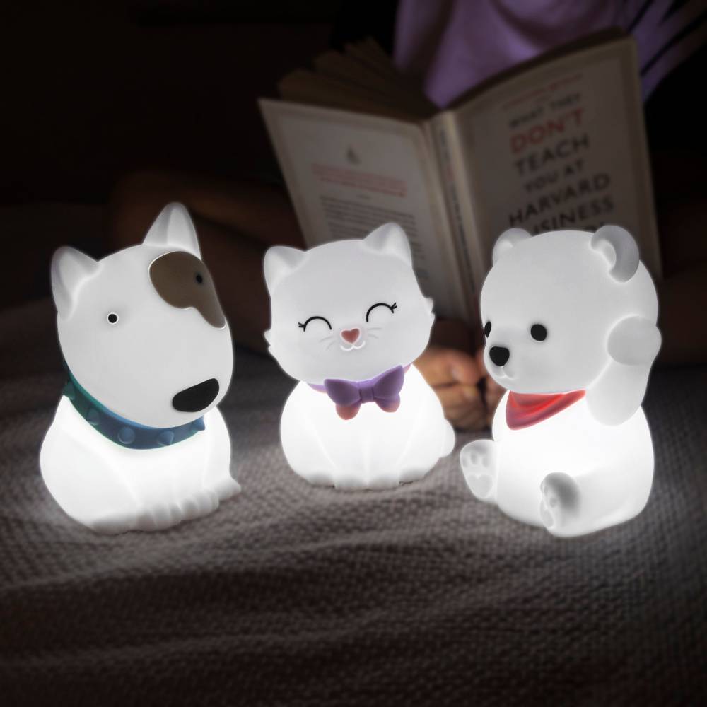 Rechargeable Night Light - Squishy Puppy
