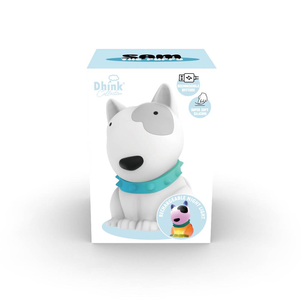 Rechargeable Night Light - Squishy Puppy