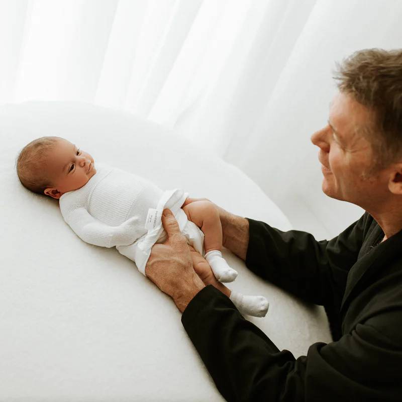 Air Light Summer Swaddle Sleepsack - White