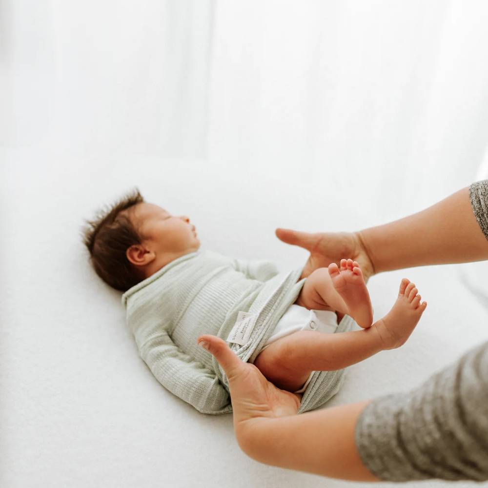 Bamboo Blend Swaddle Sleepsack - Mint