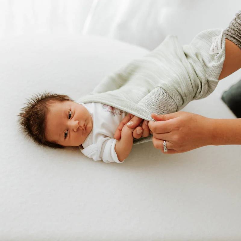 Bamboo Blend Swaddle Sleepsack - Mint