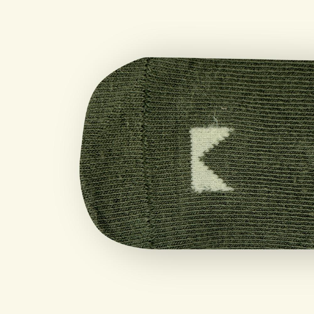 Organic Cotton Baby Socks - Sage