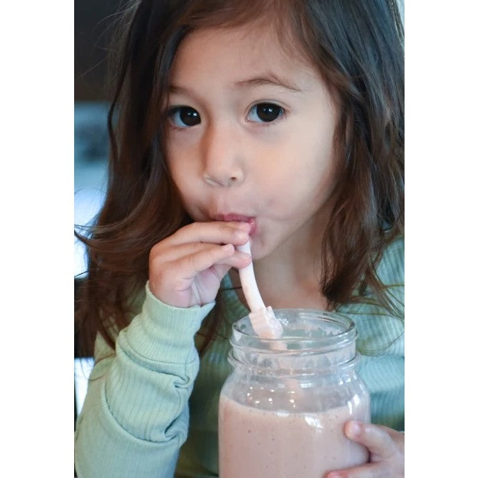 Silicone Animal Straws with Cleaning Brush