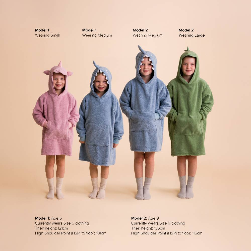 Towelling Lounge Hoodie - Dino