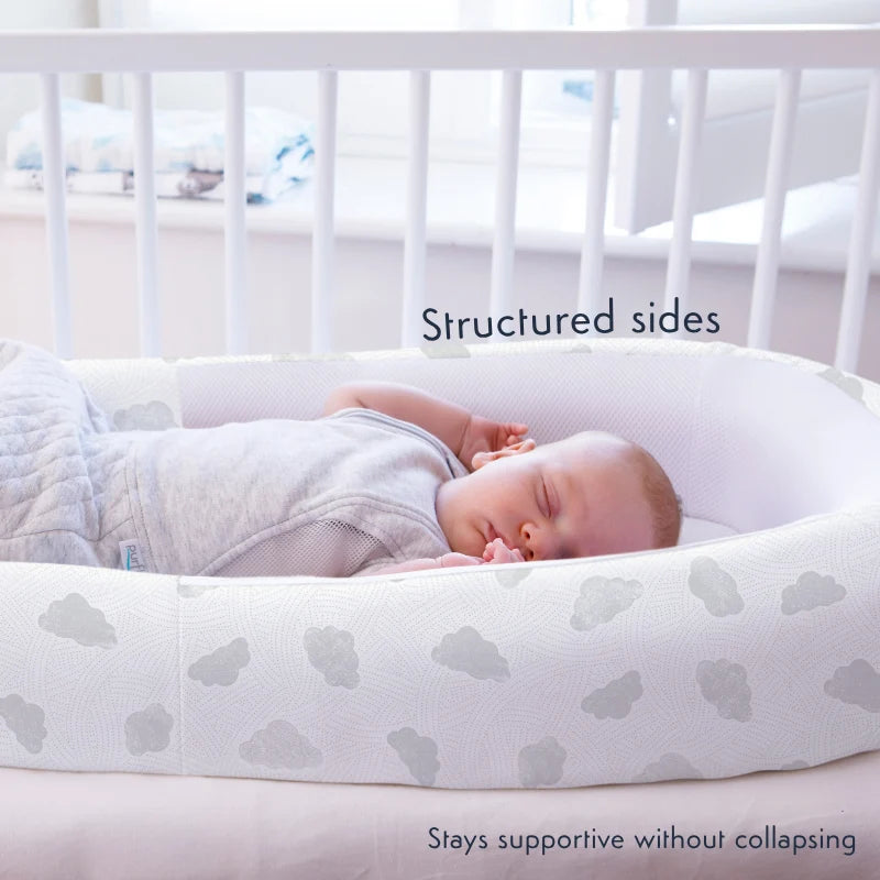 Pod with structured firm sides
