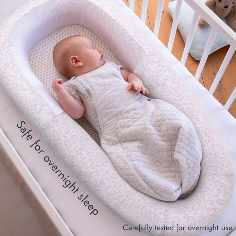 Sleep Tight Baby Bed - Minimal Grey
