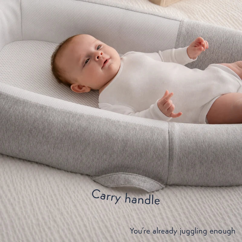 Sleep Tight Baby Bed - Minimal Grey
