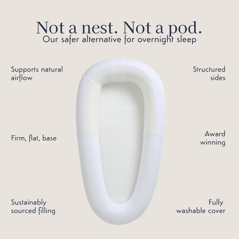 Sleep Tight Baby Bed - Luxe White
