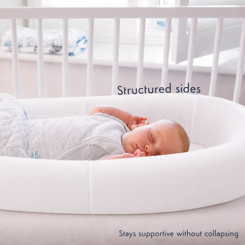 Sleep Tight Baby Bed - Luxe White
