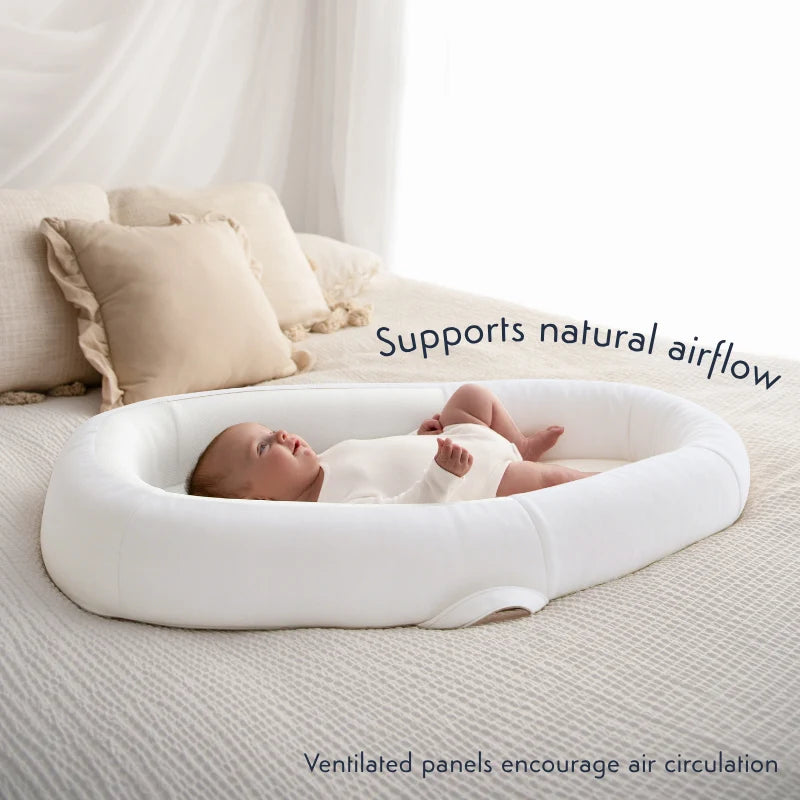 Sleep Tight Baby Bed - Luxe White