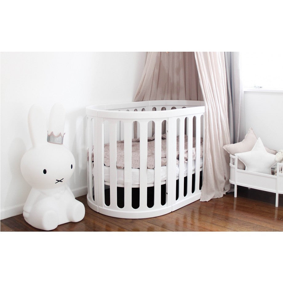 Sova All Wood Cot - White