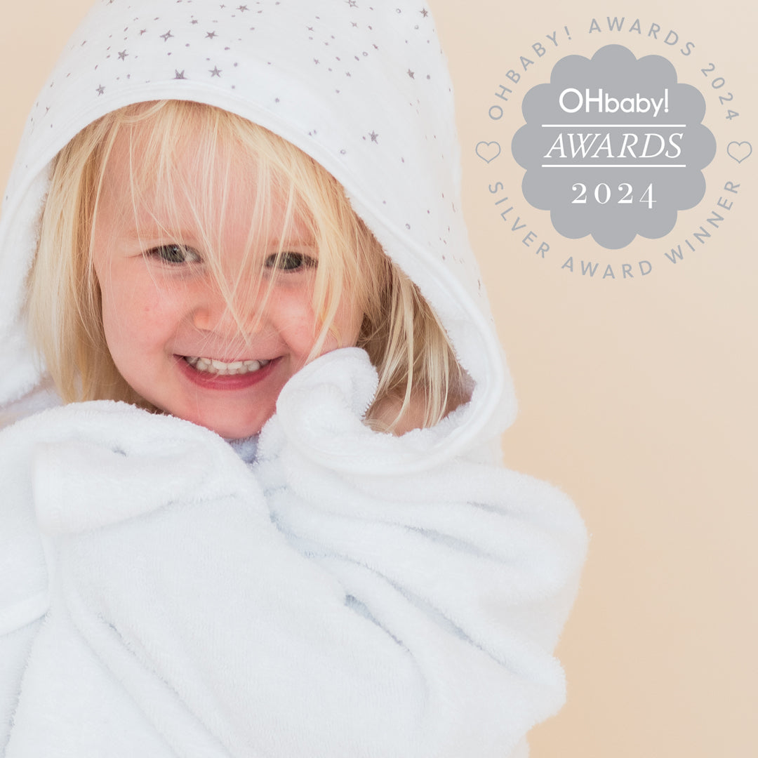 Hooded Towel - Blue Bunny
