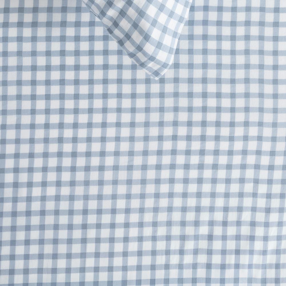 Cotton Cot Fitted Sheet - Charlie - Blue