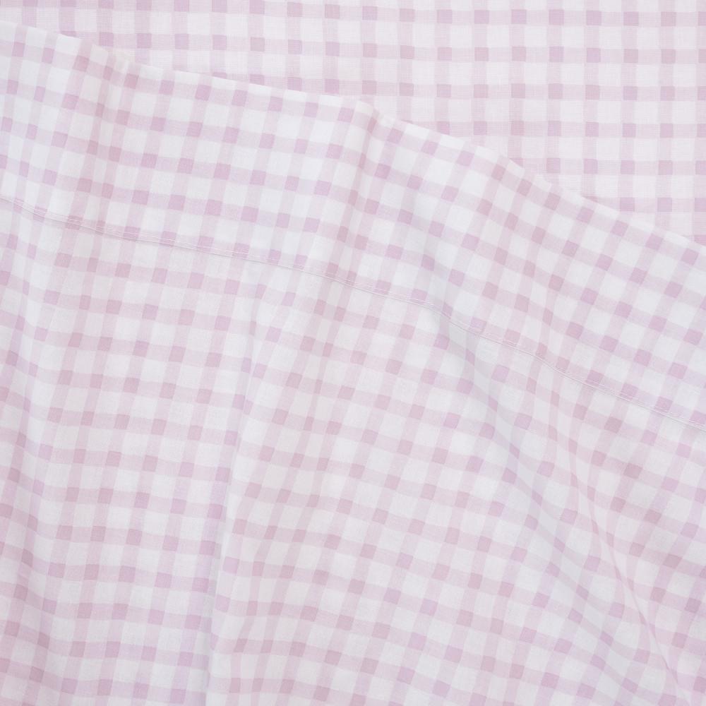 Cotton Cot Flat Sheet - Charlie - Orchid