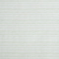 Cotton Cot Fitted Sheet - Scribble Stripe Green