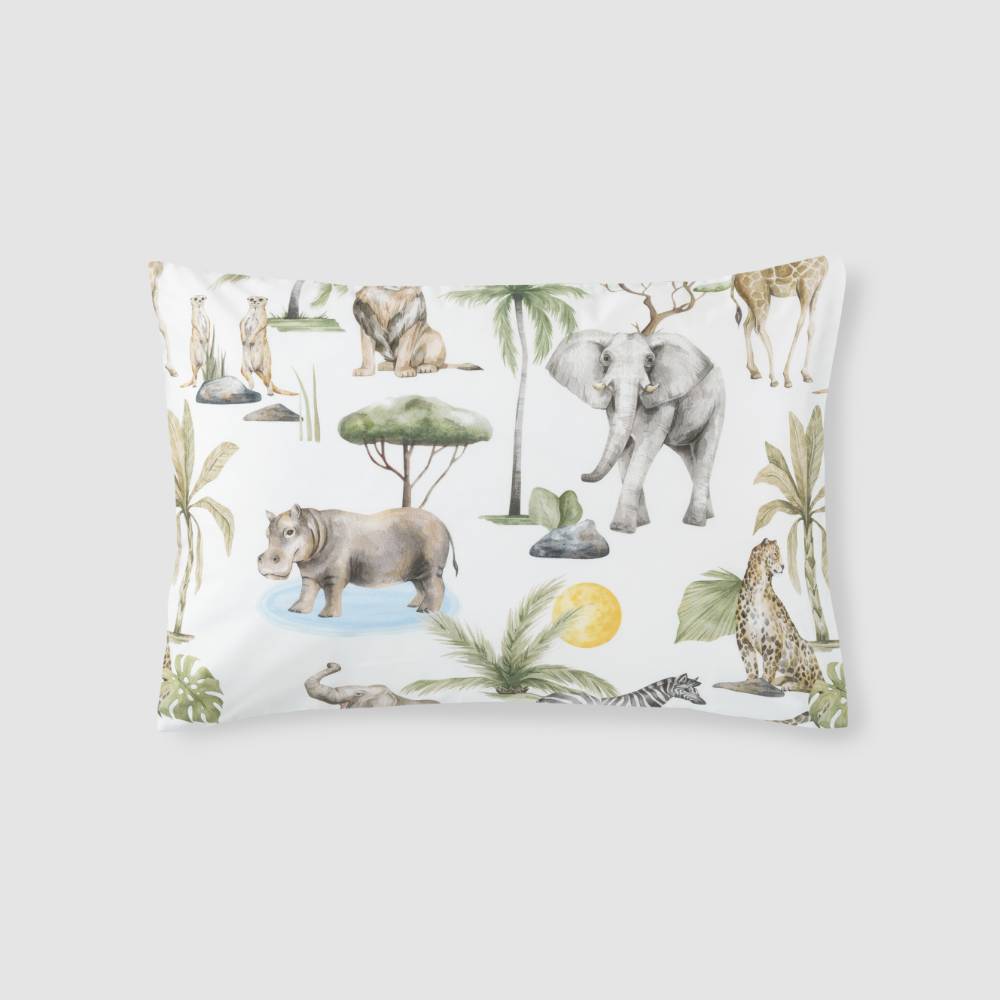 Toddler Pillowcase - Sunny Safari