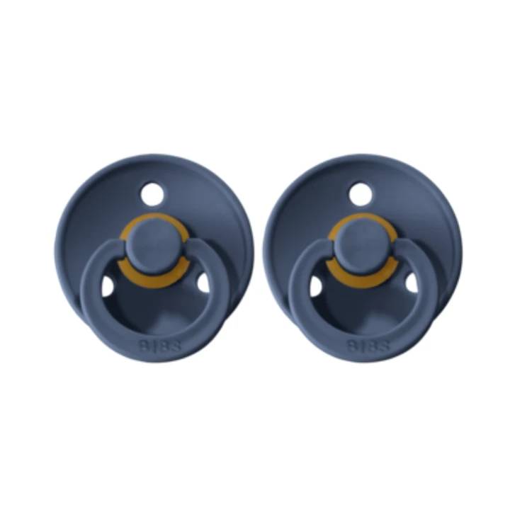 Dark blue latex pacifier two pack