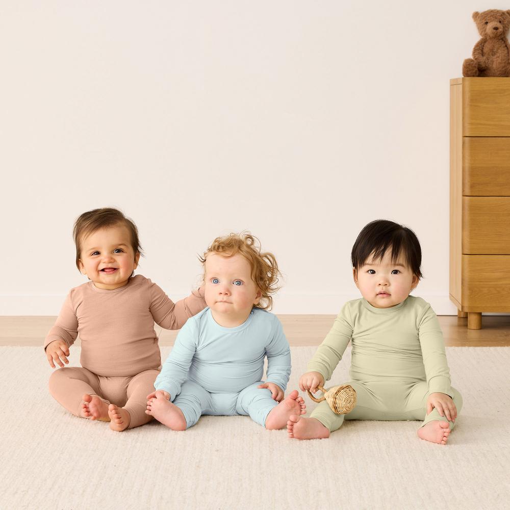 0.2 tog Stretch Base Long Sleeve Layer - Matcha