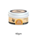 Tui Bee Balm tin against white background.
