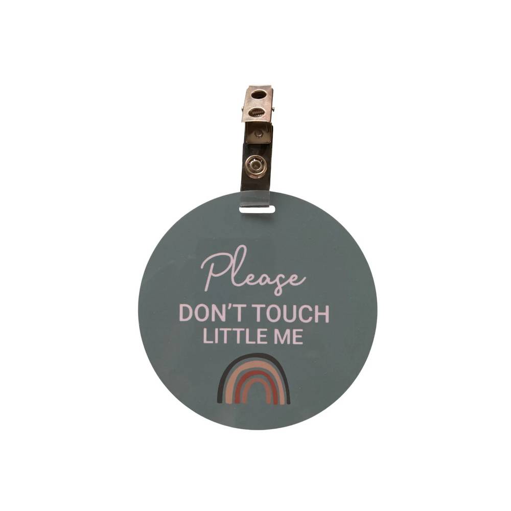 Tags For Good circle clip against white background.