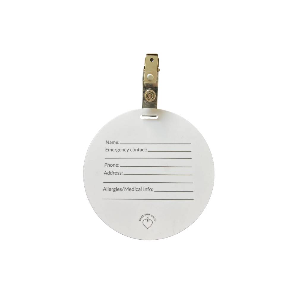 Tags For Good 'Please Don't Touch' Rainbow Tag - Pink