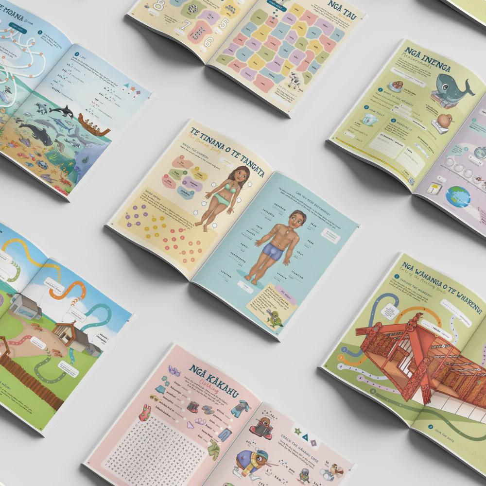 Kuwi & Friends Maori Activity Book - He Puka Ngohe