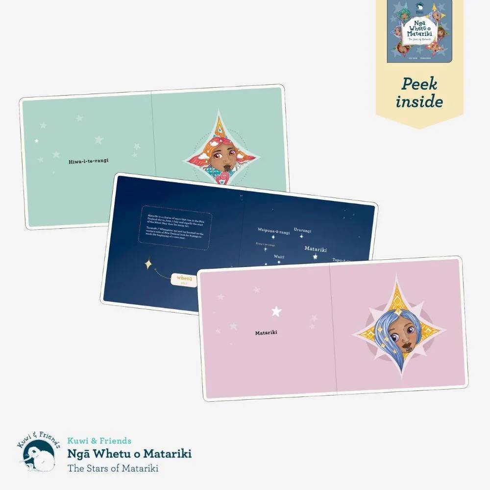 Nga Whetu o Matariki - The Stars of Matariki - Board Book