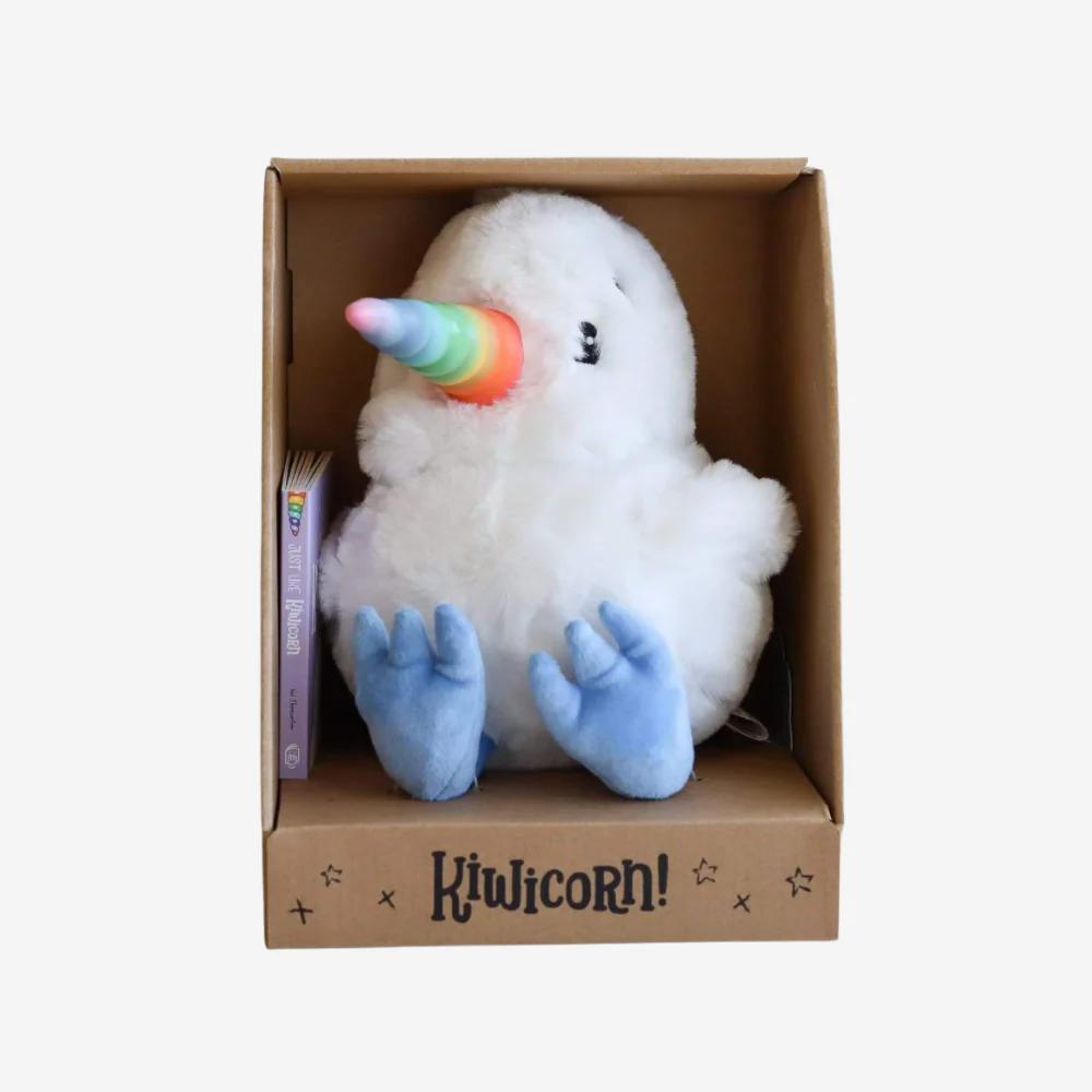 Kiwicorn Plush Toy + Just Like Kiwicorn - Board Book