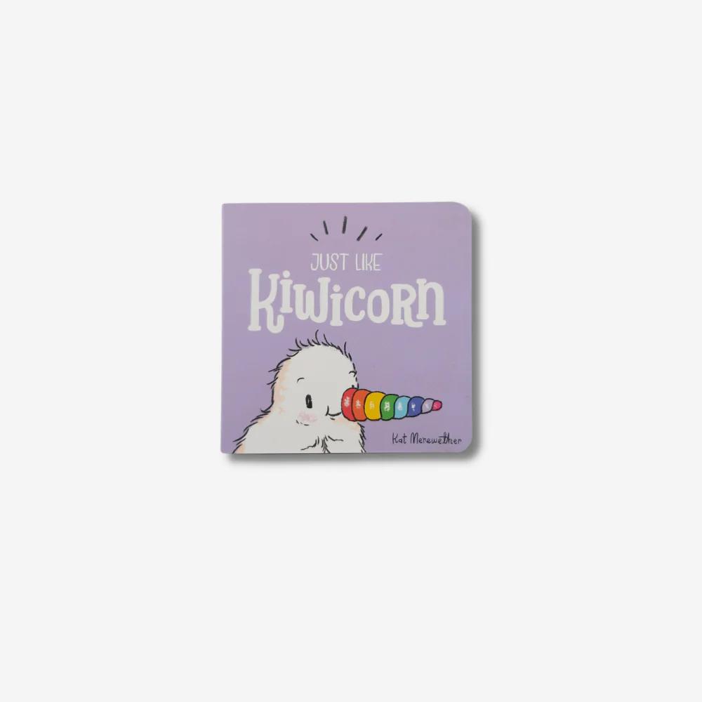 Kiwicorn Plush Toy + Just Like Kiwicorn - Board Book