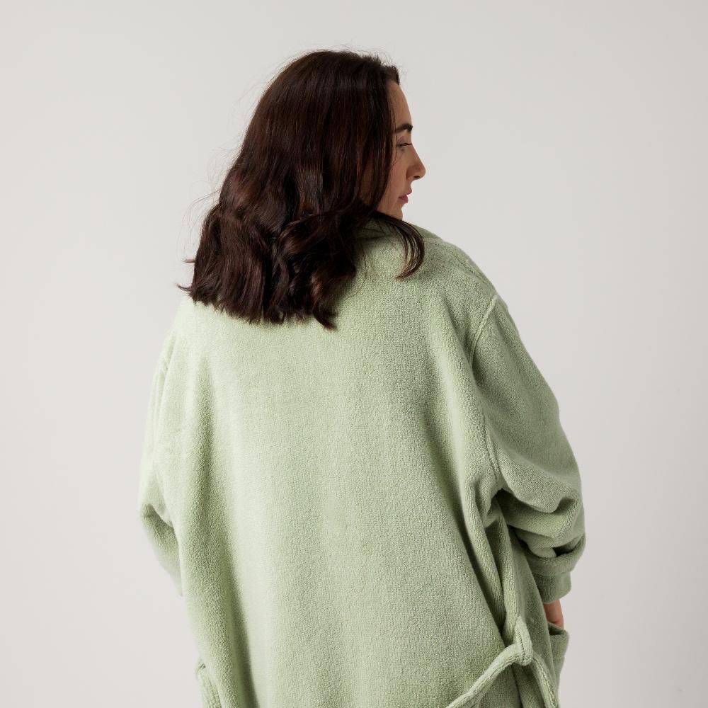 Adult Luxe Bath Robe - Grey