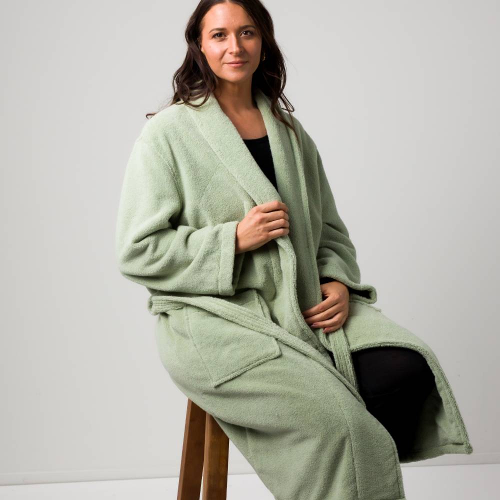 Adult Luxe Bath Robe - Grey