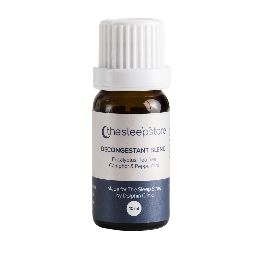 Decongestent Blend Bottle on a white background