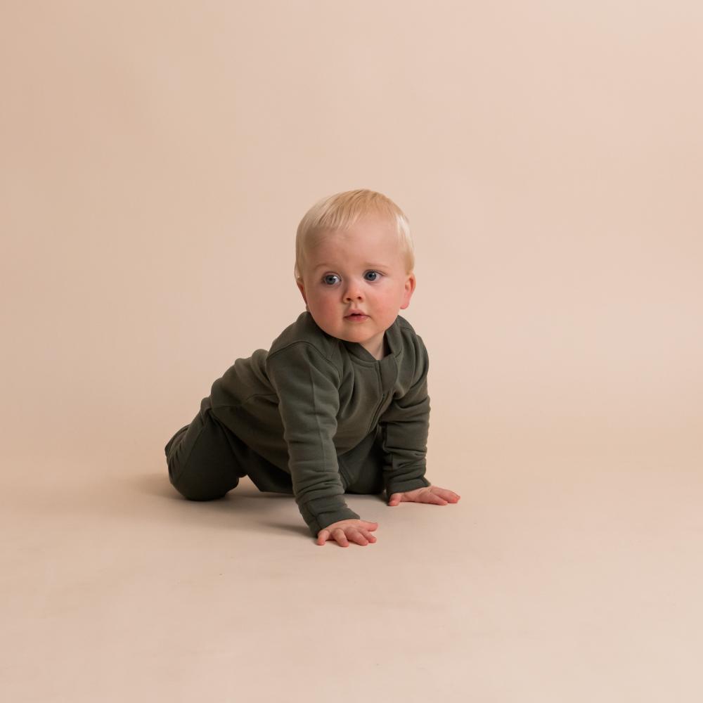 Merino Fleece Onesie - Dusky Pink
