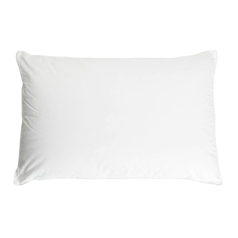White kids pillow on a white background