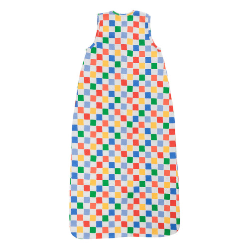 1.0 tog Organic Cotton Sleeping Bag - Check