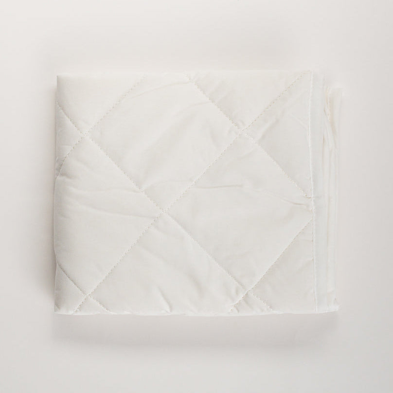 Travel Cot Quilted Wool Topper