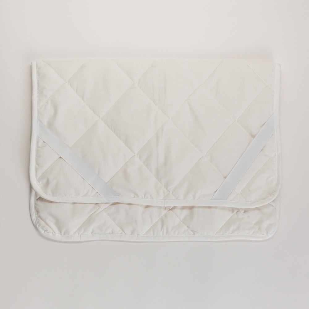 Travel Cot Quilted Wool Topper