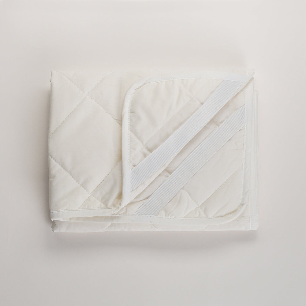 Travel Cot Quilted Wool Topper