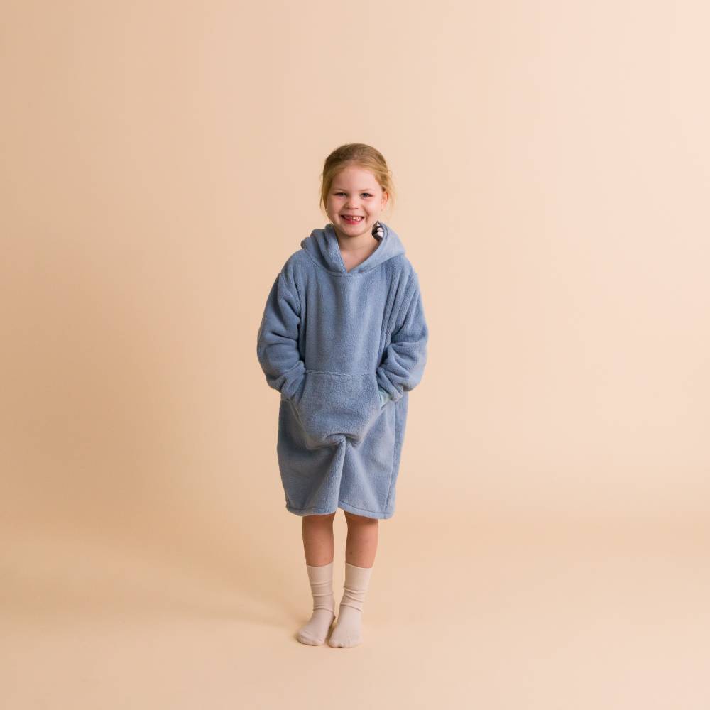 Towelling Lounge Hoodie - Shark