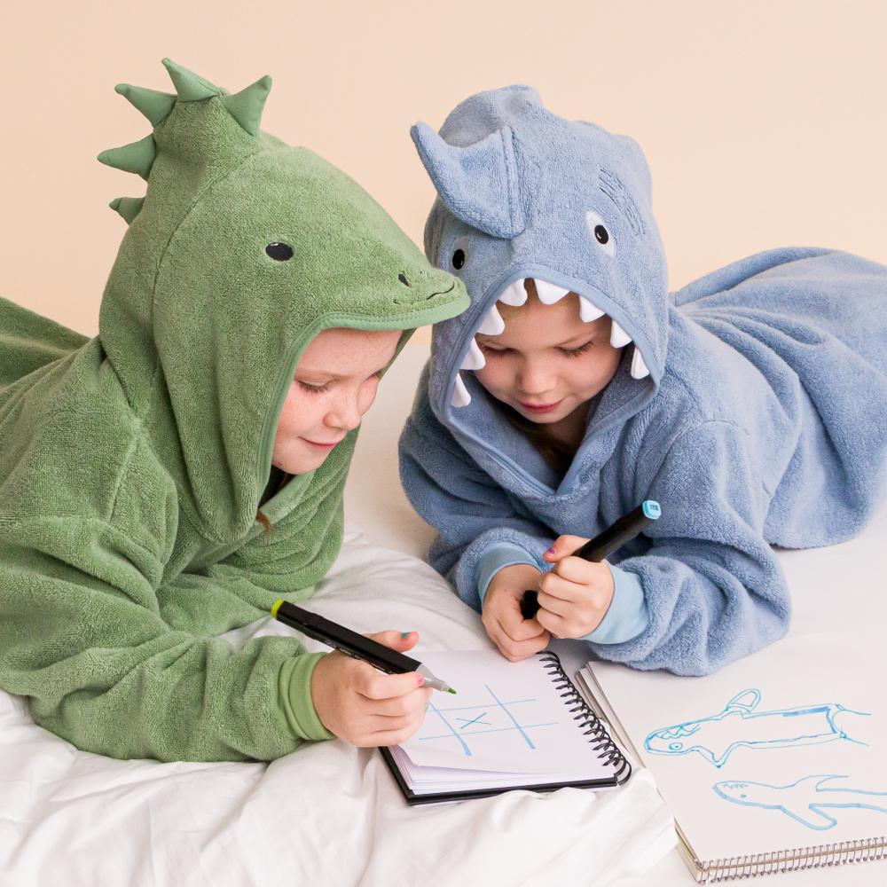 Towelling Lounge Hoodie - Dino
