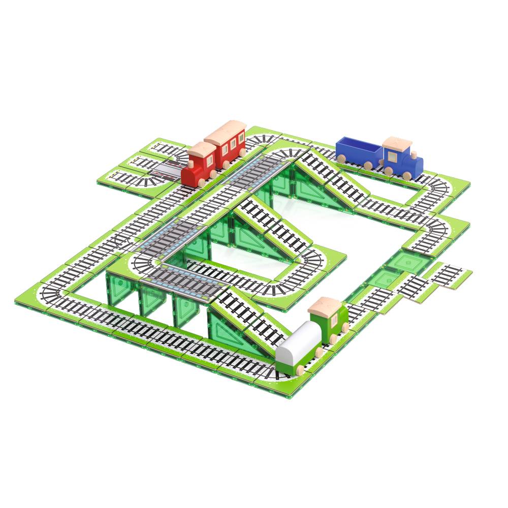 Tile Toppers Train Track Pack 36 piece