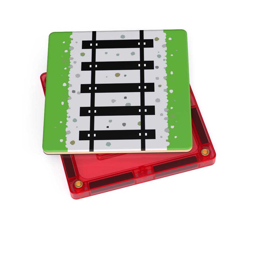 Tile Toppers Train Track Pack 36 piece